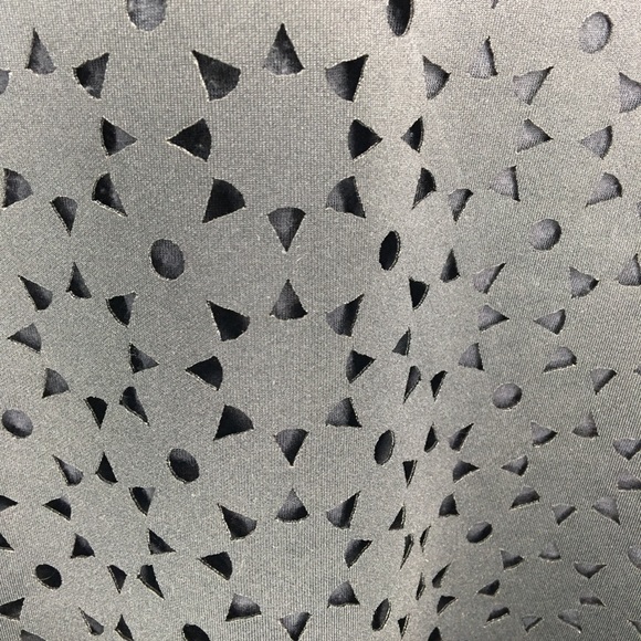 Bethany Mota Laser Cut Stretchy Skirt - Picture 3 of 5